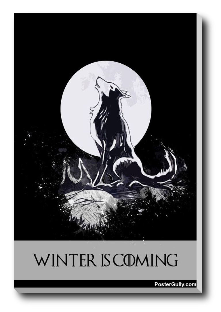 Wall Art, Minimal Winter Is Coming Artwork