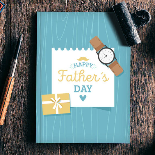 Fathers Day Greeting with Gift | #Fathers Day Special  Notebook