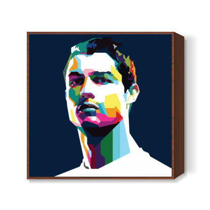 Cristiano Ronaldo Minimal Design Square Art Prints