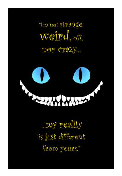 PosterGully Specials, Chesire Cat Wall Art | Loco Lobo | PosterGully Specials, - PosterGully