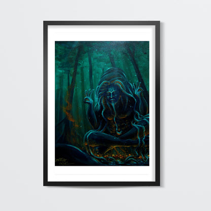 Om Namah Shivaya - Painting Wall Art