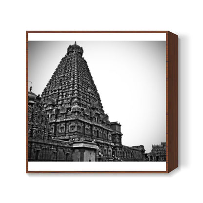 Tanjore Temple Square Art Prints