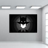 Mr. Bat Black Wall Art