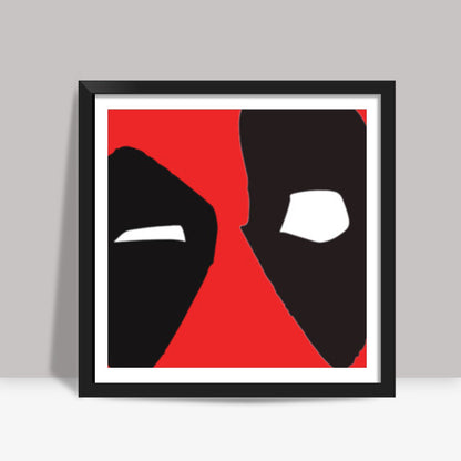 Deadpool Minimal Design Square Art Prints