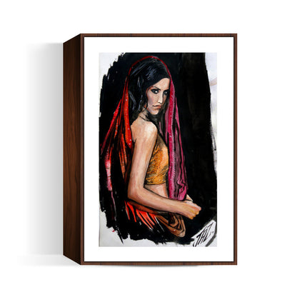 Desi Lady Wall Art