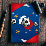 Football Artwork | #Footballfan Notebook