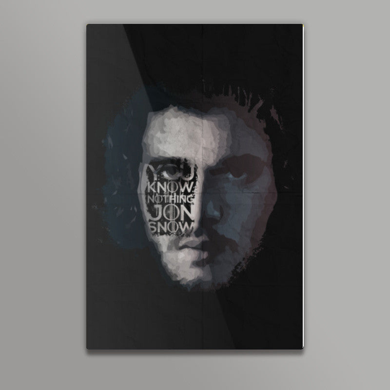 GOT Jon Snow Wall Art