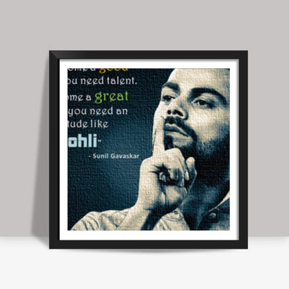 Virat Kohli Square Art Prints