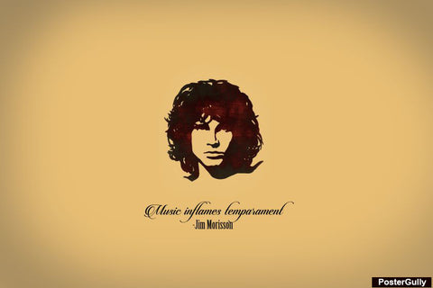Wall Art, Jim Morrison Artwork