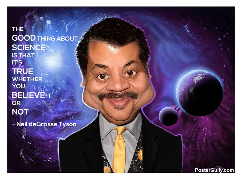 Wall Art, Neil De Grasse Tyson Artwork