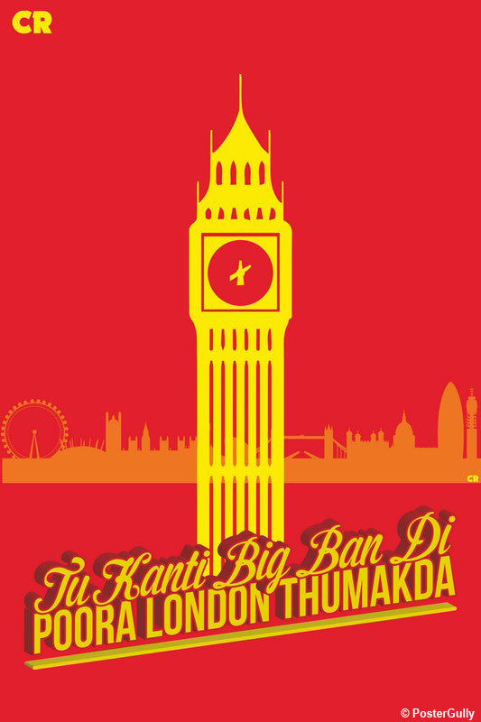 Brand New Designs, London Thumakda Artwork