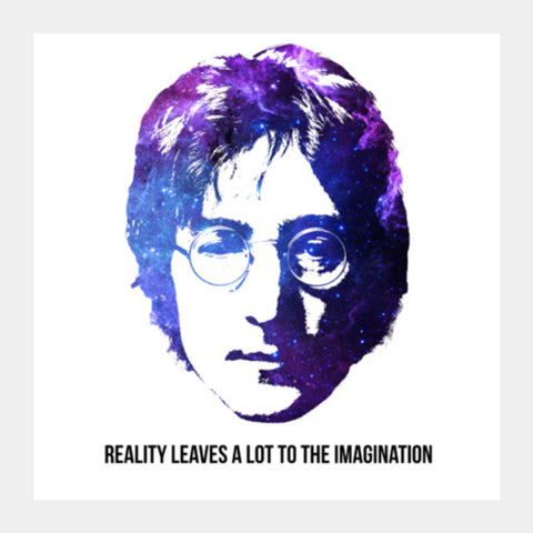 John Lennon Square Art Prints