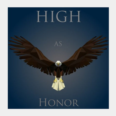 Square Art Prints, Game OF Thrones House Arryn Square Print Square Art Prints