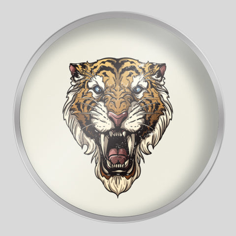 Saber Toothed Tiger Tin Can