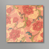 Floral Square Art Prints