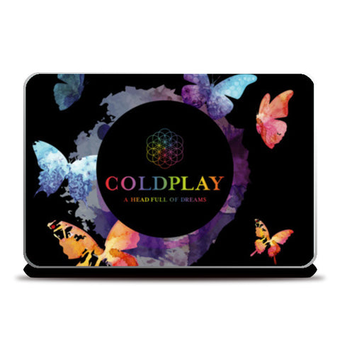 Coldplay music Laptop Skins