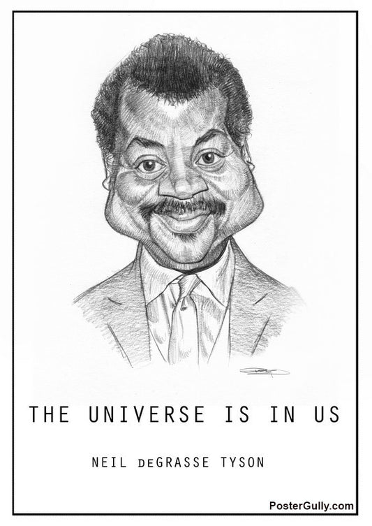 Brand New Designs, Neil De Grasse Tyson Sketch Artwork