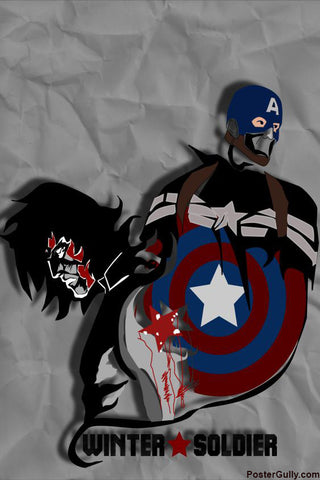 Brand New Designs, Captain America Cover #2 Artwork
