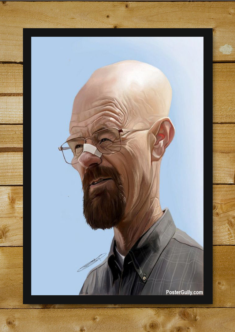 Wall Art, Breaking Bad Caricature Artwork