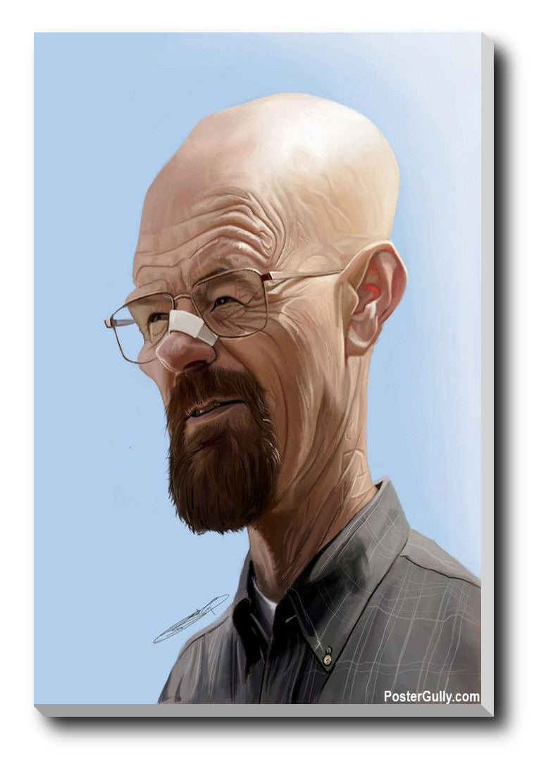 Wall Art, Breaking Bad Caricature Artwork