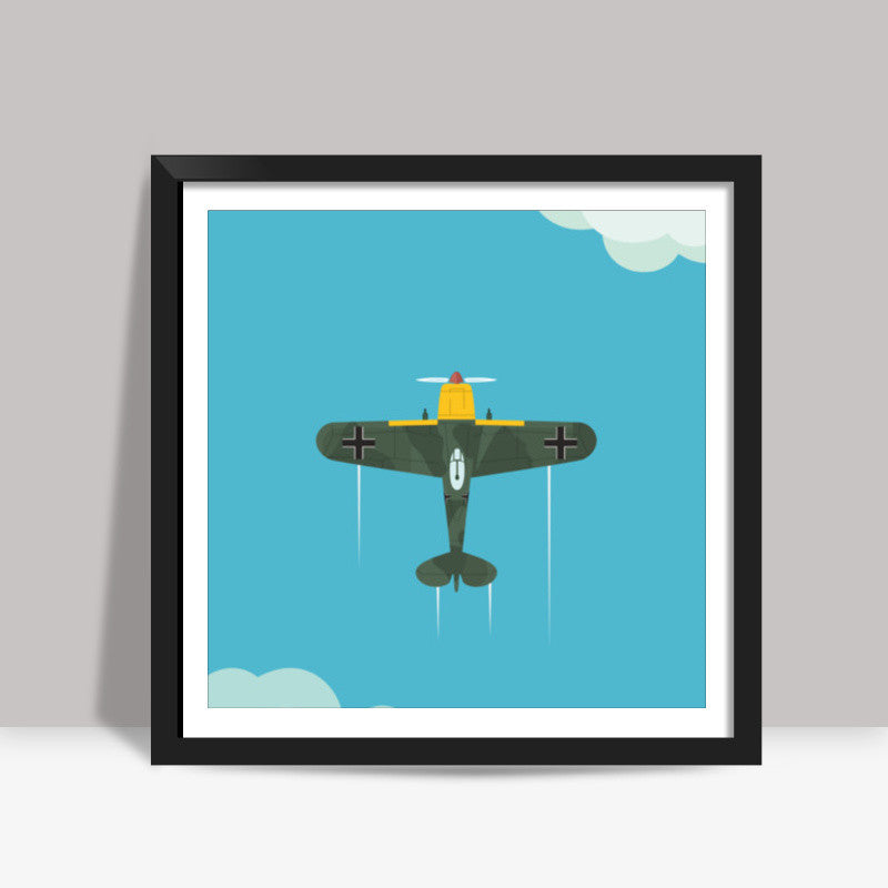 German Luftwaffe ww2 Square Art Prints
