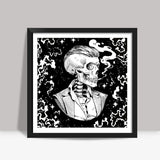 dead joker Square Art Prints
