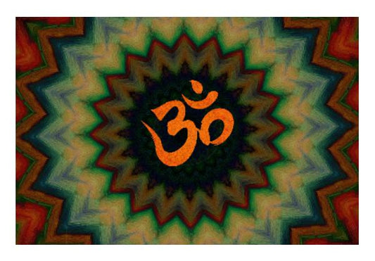 PosterGully Specials, Aum Wall Art | Harshad Parab | PosterGully Specials, - PosterGully