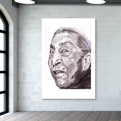 Your heart decides your age, seems to say Zohra Sehgal Wall Art