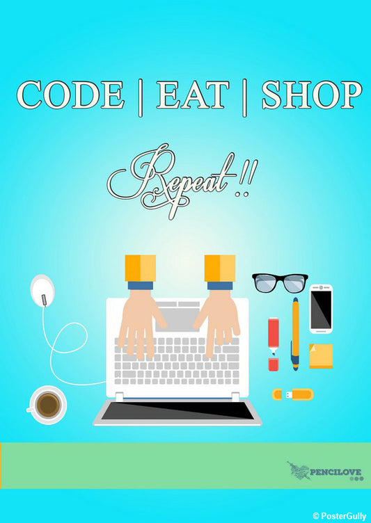 Brand New Designs, Code Eat Shop 2 Artwork