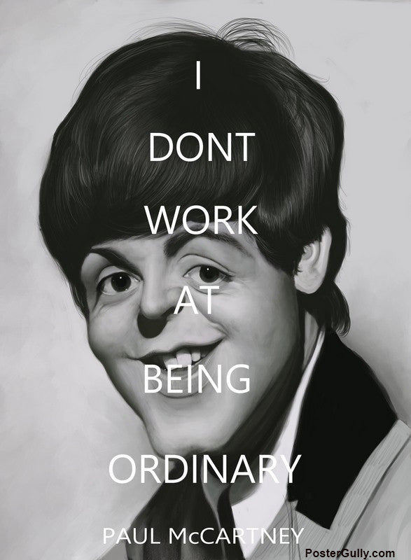 Wall Art, Paul McCartney Artwork