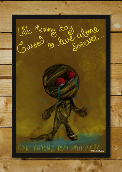 Wall Art, Little Mummy Boy Artwork