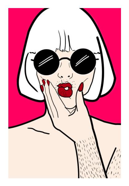 PosterGully Specials, POUT! Wall Art