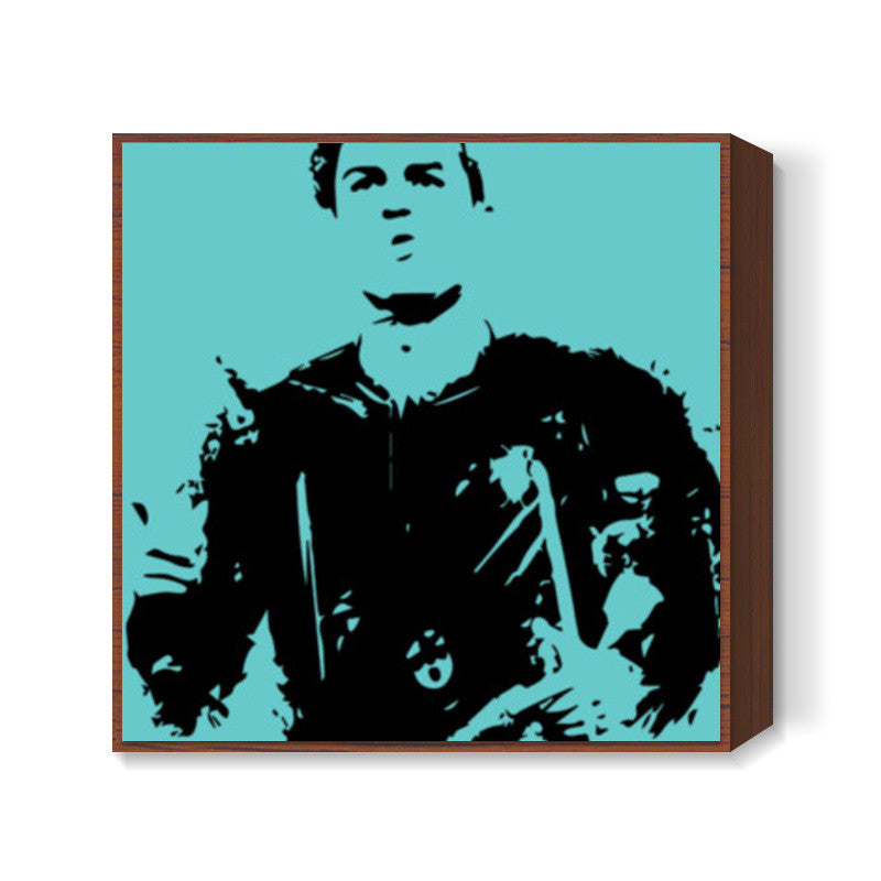 Ronaldo Minimal Design Square Art Prints