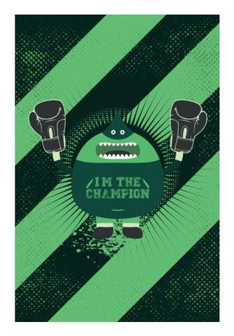PosterGully Specials, Im The Champion Wall Art