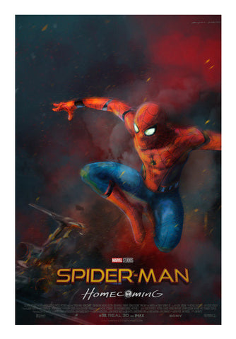 Spider Man Homecoming Artwork Wall Art