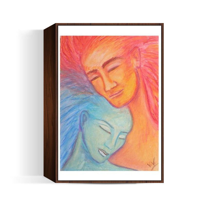 Twin Flamme Wall Art | artist:Lalitavv