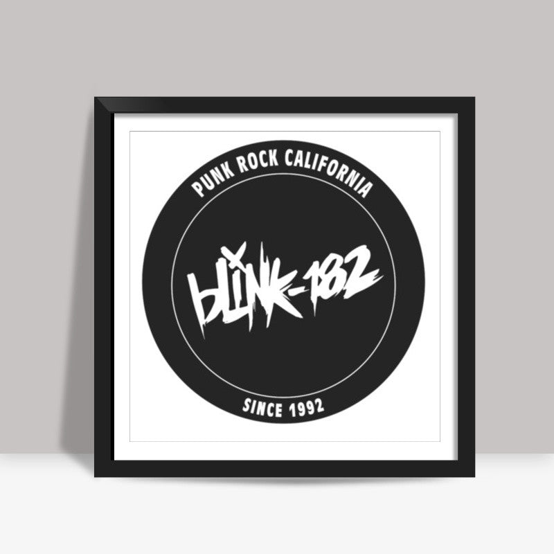 Blink 182 | Punk Rock California Square Art Prints