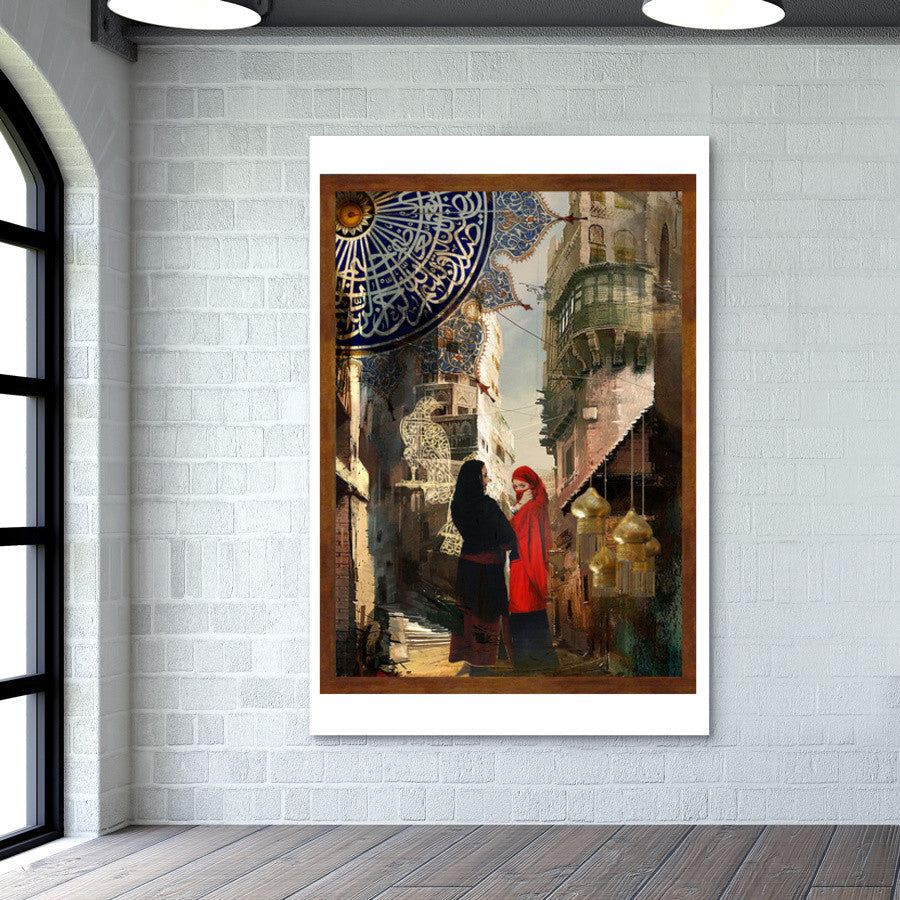 The Veil wall art  Wall Art