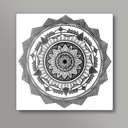 Mandala Square Art Prints