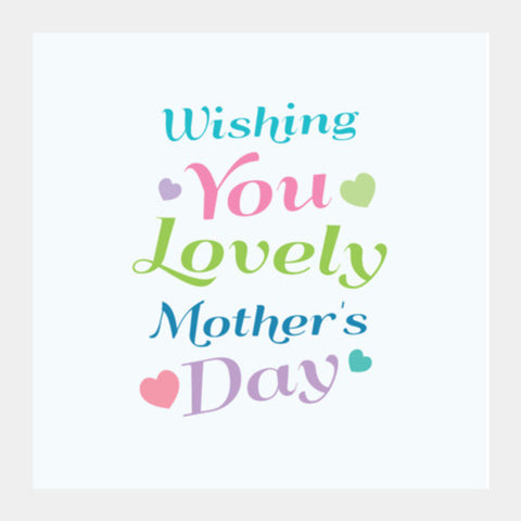 Lovely Mother's Day Square Art Prints PosterGully Specials