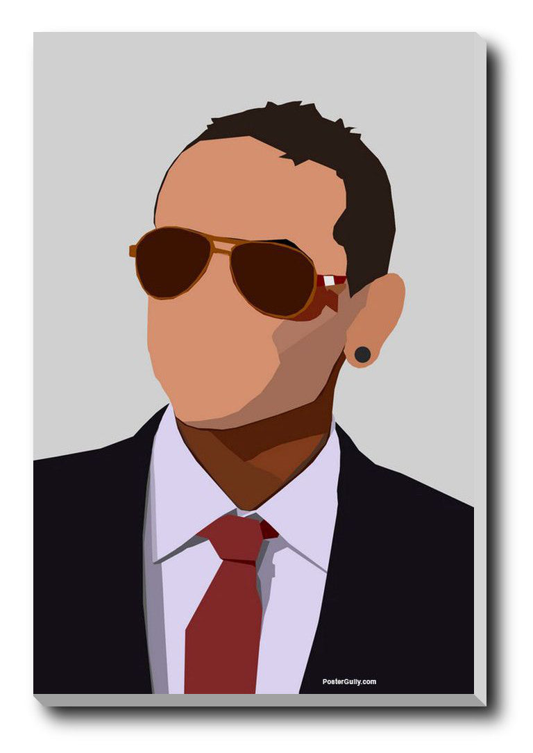 Wall Art, Chester Bennington Artwork