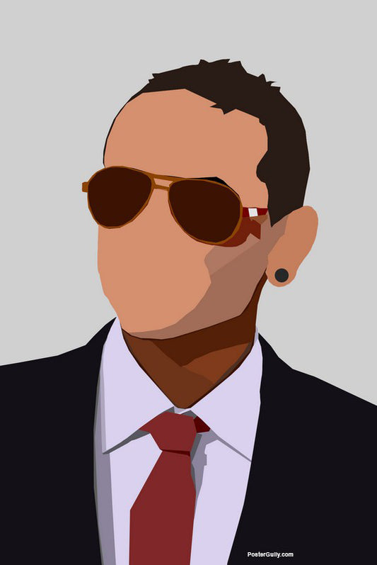 Wall Art, Chester Bennington Artwork