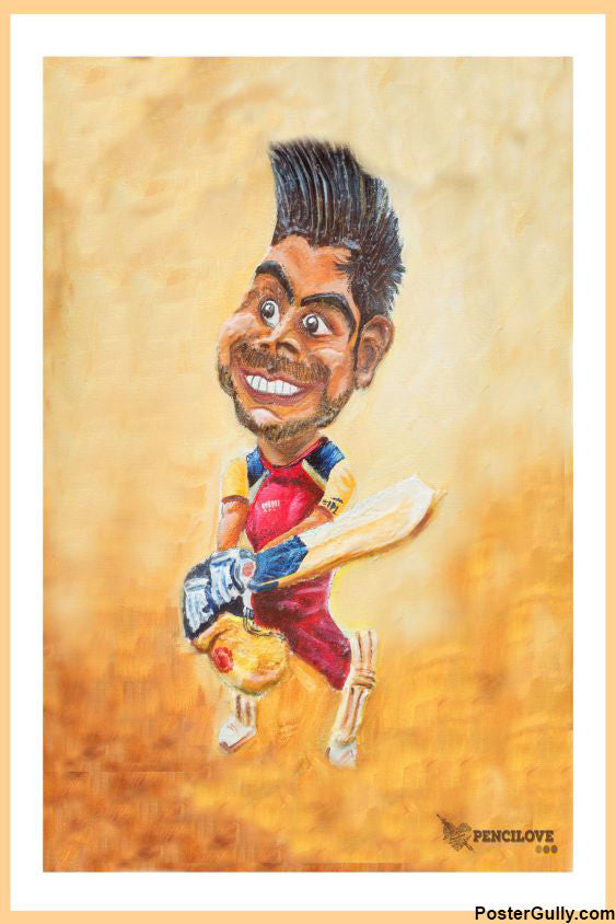 Brand New Designs, Virat Caricature Artwork