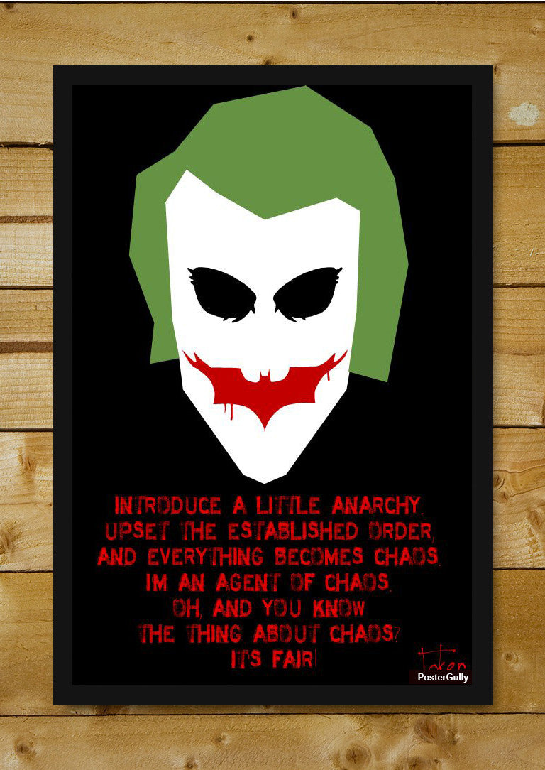 Brand New Designs, Minimal Batman Joker Artwork