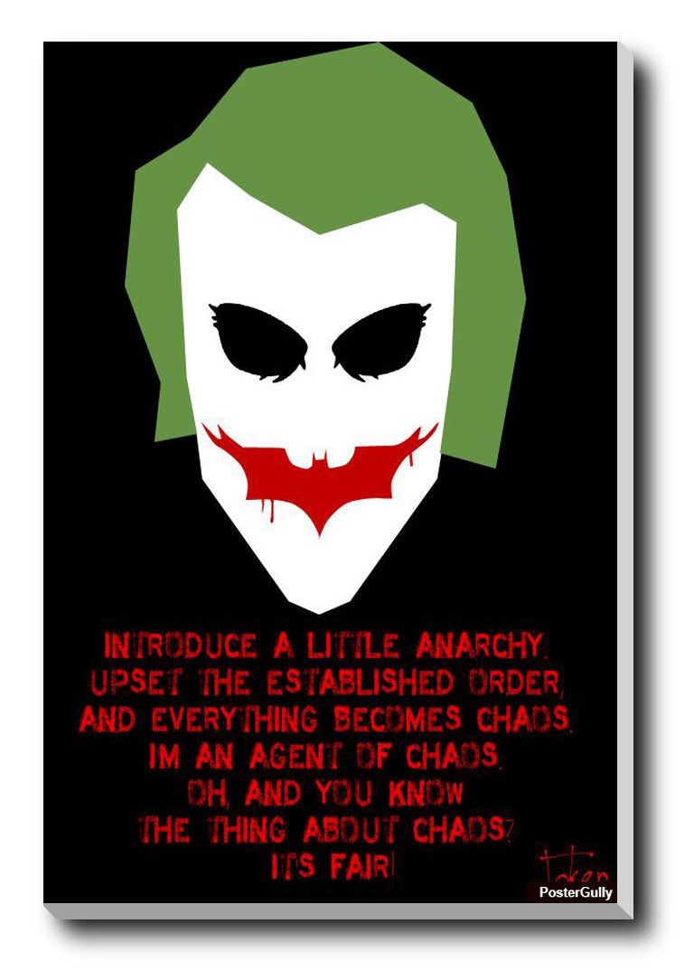 Brand New Designs, Minimal Batman Joker Artwork