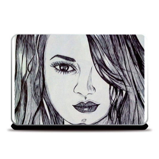 Laptop Skins, demi lovato sketch Laptop Skins