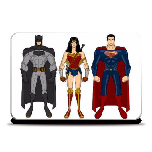 Laptop Skins, The DC Trinity Laptop Skin | Ehraz Anis, - PosterGully