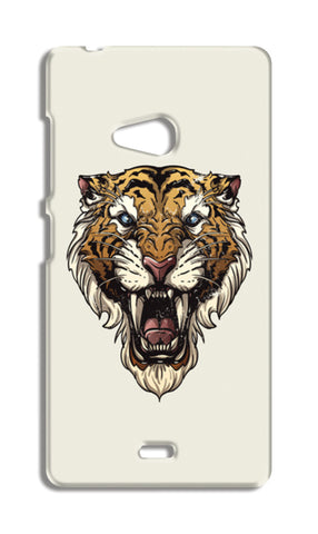 Saber Toothed Tiger Nokia Lumia 540 Cases
