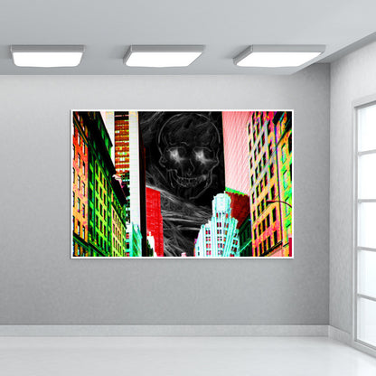 City Night Wall Art