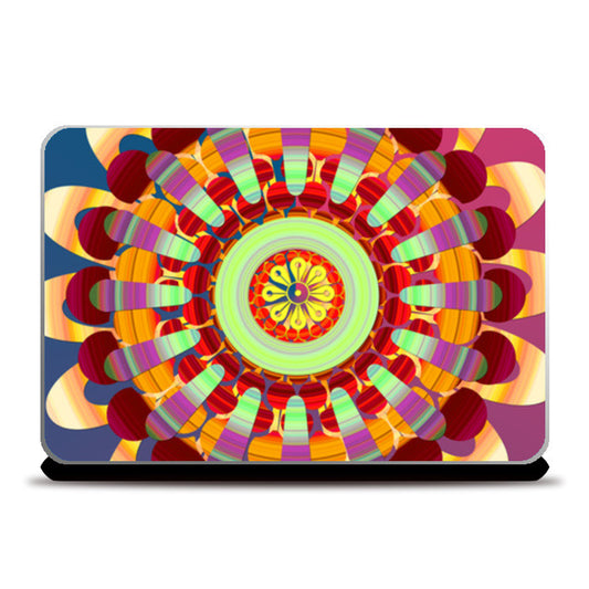 Colorful Mandala Laptop Skins